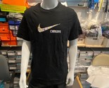 Nike Sportswear Korea Swoosh Tee Men&#39;s T-Shirt Black [US:L/XL] NWT DH763... - £35.87 GBP