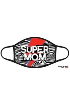 New Super Mom Graphic Printed Face Mask - £6.05 GBP