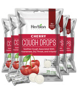 Herbion Naturals Cough Drops with Natural Cherry Flavor, Soothes Cough-P... - £16.41 GBP