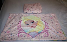 Disney Frozen Sister Love Elsa Anna Pillowcase Full Fitted Sheet Pink 9&quot;... - $241.30 MXN