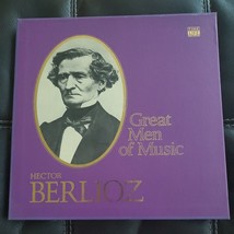 Time Life Great Men of Music 4 LP Box Set Berlioz Vintage Vinyl LP Record Album - £11.38 GBP