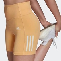 new adidas HYPERGLAM AEROREADY Training High Rise Tights sz XS gym orang... - £15.49 GBP