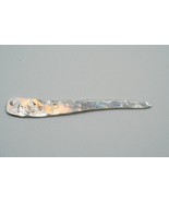 Antique Skull Hammered Sterling Silver Toothpick 5cm #6 - $40.55 CAD