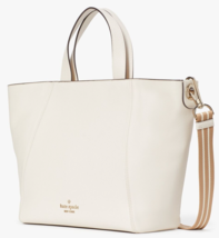 Kate Spade Rosie Satchel Ivory Leather KC741 NWT Parchment White $449 Retail - £125.76 GBP