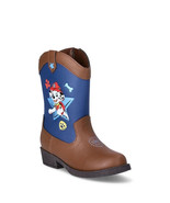 Boys Paw Patrol Cowboy Boots Size 7 8 9 10 11 or 12 Faux Leather Chase Marshall - £21.54 GBP