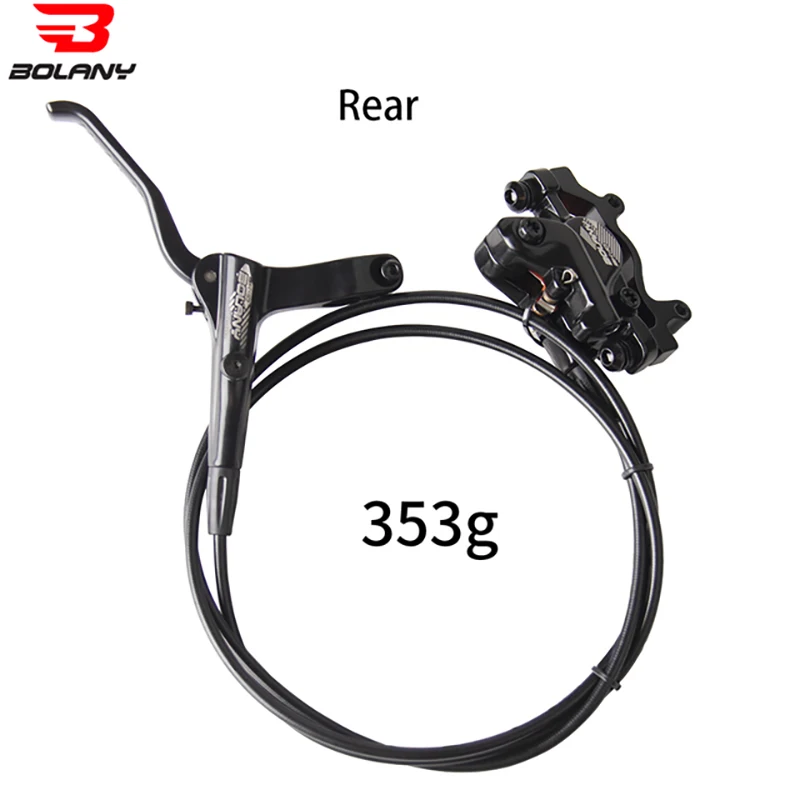 Bolany MTB Bicycle Oil Disc ke 160mm Rotor Caliper Hydraulic 800/1400mm Front Re - $133.55