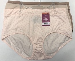 Olga by Warner&#39;s Microfiber Briefs No Muffin Top No Pinching 3 Pack GS3973 New - $48.00