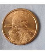 US 2000 P Sacagawea $1 DOLLAR - Big Phila Issue - Authentic Bright Eagle... - $5.47 CAD