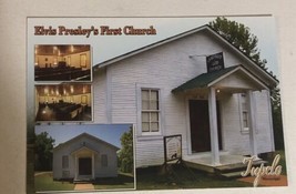 Elvis Presley Church Postcard Elvis Birthplace Tupelo Mississippi - £2.58 GBP