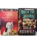 NEW Holiday How Snowball Stole Christmas &amp; Deck the Hounds Books - $15.26