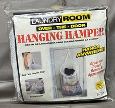 Hanging Laundry Hamper White Duromesh Nylon 24”X36” Perfect For Dorms Or... - $18.70