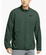 Nike Men&#39;s Training Dri-fit Woven Jacket in Galactic Jade-Small - $41.99