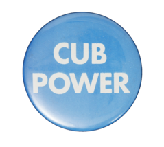 Chicago Cubs Cub Power Vintage Pin 2.25 Inch Diameter Pinback - $10.39