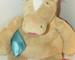 Manhattan Toys horse Agnes tiptoes lipstick purse plush tan purple NO GL... - £8.20 GBP