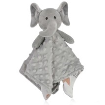 BORITAR Elephant Baby Security Blanket Soft Minky Dot Fabric Lovey Blank... - £30.76 GBP