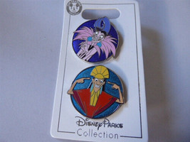 Disney Trading Pins Emperors New Groove Kuzco And Yzma Two Pin Set - £14.57 GBP