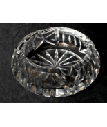 Bohemia Cut Crystal Cigar Ashtray Cigarette Holder Brilliant Trinket Tra... - $17.63 CAD