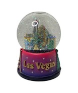 Welcome To Las Vegas Musical Snow Globe Luck Be A Lady Casing Snowdome G... - $51.29 CAD