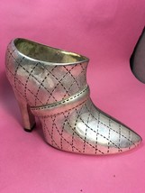 Centerpiece Shoe Boot Nieman Marcus High Heel Silver color Hollywood Reg... - £79.75 GBP