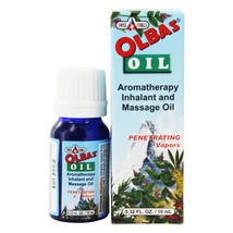 Olbas Aromatherapy Massage Oil &amp; Inhalant 10 cc, 0.32 Ounces - £9.27 GBP