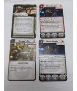 (4) Star Wars Imperial Assault Alliance Smuggler Ally Pack Cards Only - $9.71 CAD