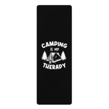 Custom Personalized Rubber Yoga Mat, Non-Slip Yoga Mat, Camping Yoga Mat, Campin - £60.91 GBP