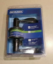 Schlage Accent Aged Bronze Hall &amp; Closet Door Knob Set #F10VACC718 (NEW) - £30.99 GBP