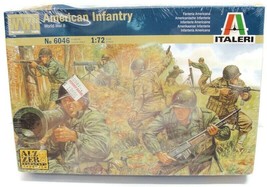 Italeri American Infantry 1/72 Model Kit No. 6046 Complete New Sealed - £23.37 GBP