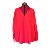 Torrid Relaxed Fit Cozy Fleece Notch Neck Drop Shoulder Sweatshirt Crop ... - $648.97 MXN