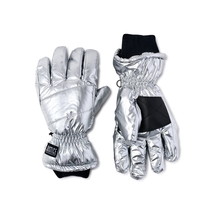 Justice Girls Shiny Metallic Lined Mittens or Gloves - £11.96 GBP