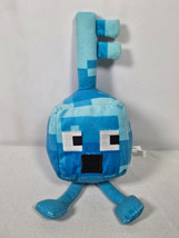 Minecraft Dungeons J!NX Mini Crafter Surprised Blue Diamond Key Plush - £13.41 GBP