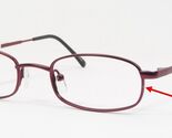VISTAN 854 14 French  Plum UNIQUE RARE EYEGLASSES GLASSES FRAME 47-20-14... - $24.75