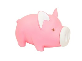 Cute Pig Piggy Bank - 4.5&quot; x 7&quot; Toy Figure Coin Savings Holder by Semk Design - £4.71 GBP