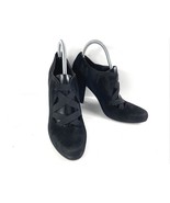 Donald J. Pliner Boots Women 10.5B Dara Shoes Black Suede Stretch Heels ... - $37.78 CAD