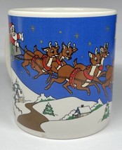 Vintage Applause Rudolph the Red Nosed Reindeer 50th Anniversary 12oz Co... - £6.67 GBP