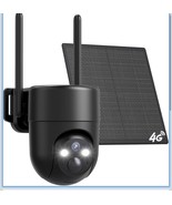 4G LTE Cellular Security Camera, No WiFi Security Camera Outdoor Wireles... - $69.29