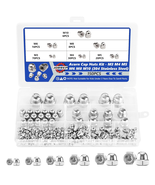 150 Pc Stainless Steel Metric Acorn Cap Nuts Assortment M3 M4 M5 M6 M8 M10 - $12.71
