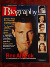 BIOGRAPHY July 2002 Ben Affleck Willem Dafoe Erin Brockovich Julia Stiles - £7.76 GBP