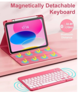 Case for iPad 10th Generation, Clear Acrylic Back with Shockproof TPU Fr... - $20.30 CAD