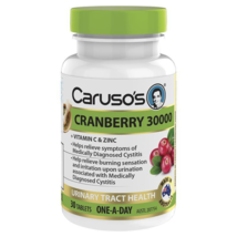 Carusos Ultra Max Cranberry 30000 30 Tablets - $86.52