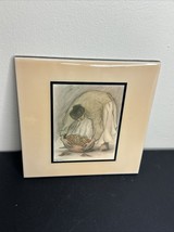 R.C. Gorman Jonti Art Decorative Tile – 1982 Southwestern Woman Wall Art - $22.00