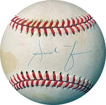 Andruw Jones signed RONL Rawlings Official National League Baseball tone spots ( - £35.93 GBP