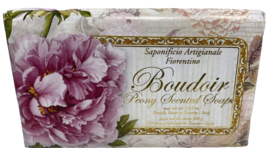 Saponificio Artigianale Fiorentino Boudior Peony Scented Soap 10.5 oz  - $16.82