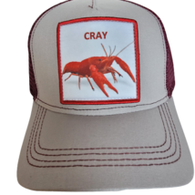 CRAY Hat Crazy Trucker Baseball Cap Mesh Panel Adjustable One Size Snap ... - $21.77