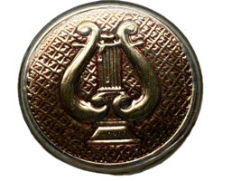 WWII, MUSICIAN, NEW YORK NATIONAL GUARD, PLASTIC COLLAR DISK, ENLISTED - £11.28 GBP