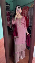 INDIAN  NEW SALWAR KAMEEZ DRESS DESIGNER PARTY WEAR BOLLYWOOD WEDDING PA... - £33.27 GBP