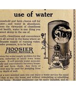 1922 Hoosier Water Supply System Indiana Advertisement Industrial Ephemera - $368.75 MXN