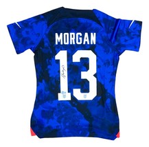 Alex Morgan Signed 2022/23 Nike USA Women&#39;s Medium Away Soccer Jersey BAS - £190.01 GBP