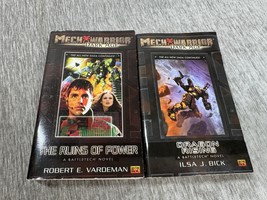 BattleTech Novel Lot Of 2 Books: Mechwarrior Dark Age Dragon Rising Ruin... - $9.89