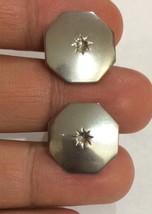 Silver Tone Vintage Cuff Lonks - $4.99